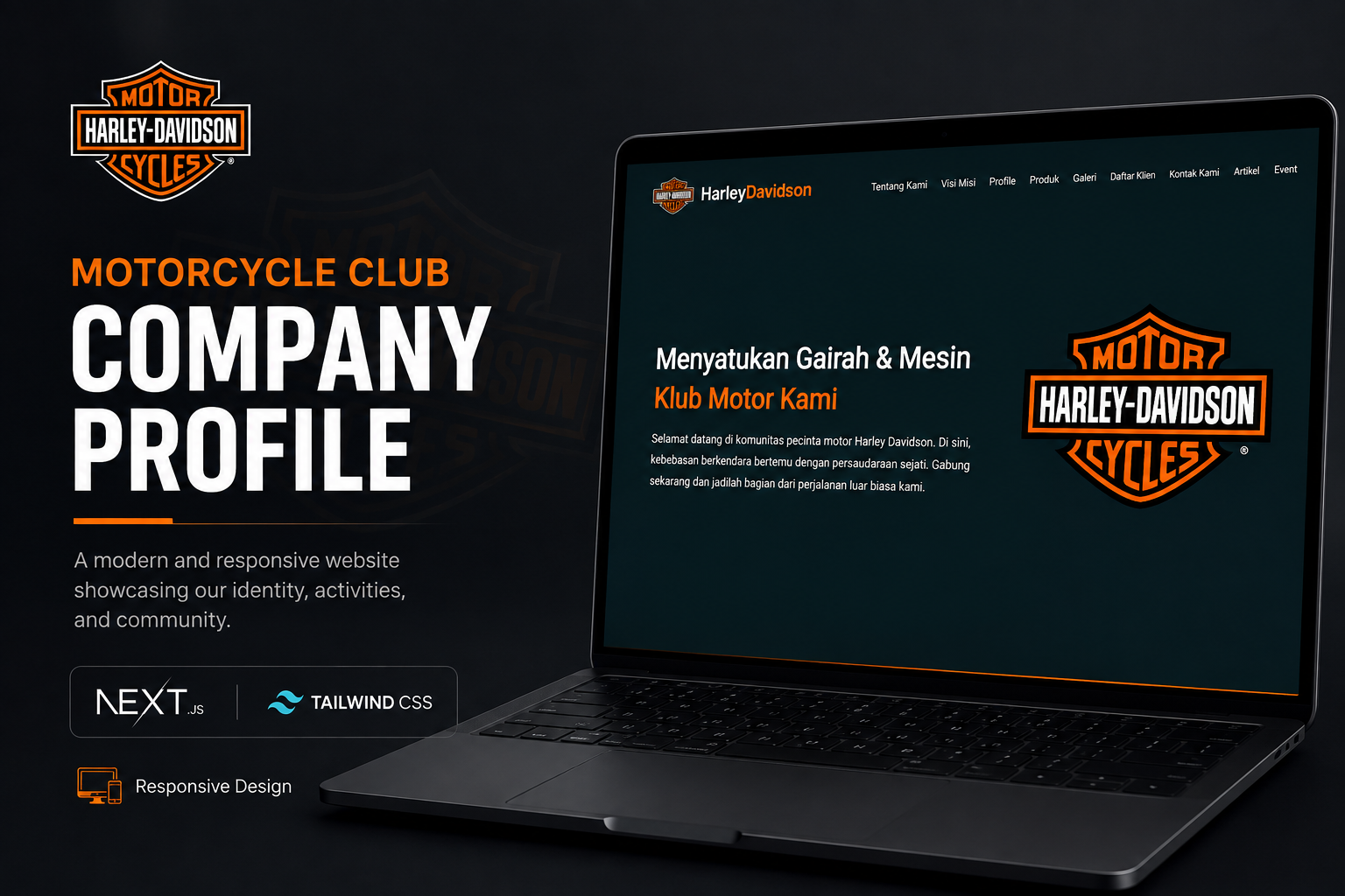 Company Profile - Motorcycle Club